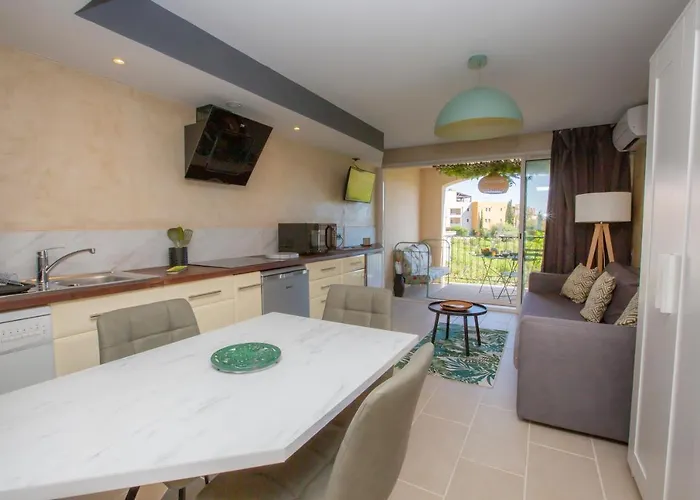 Le Ptit Olivier Piscine - Apartment